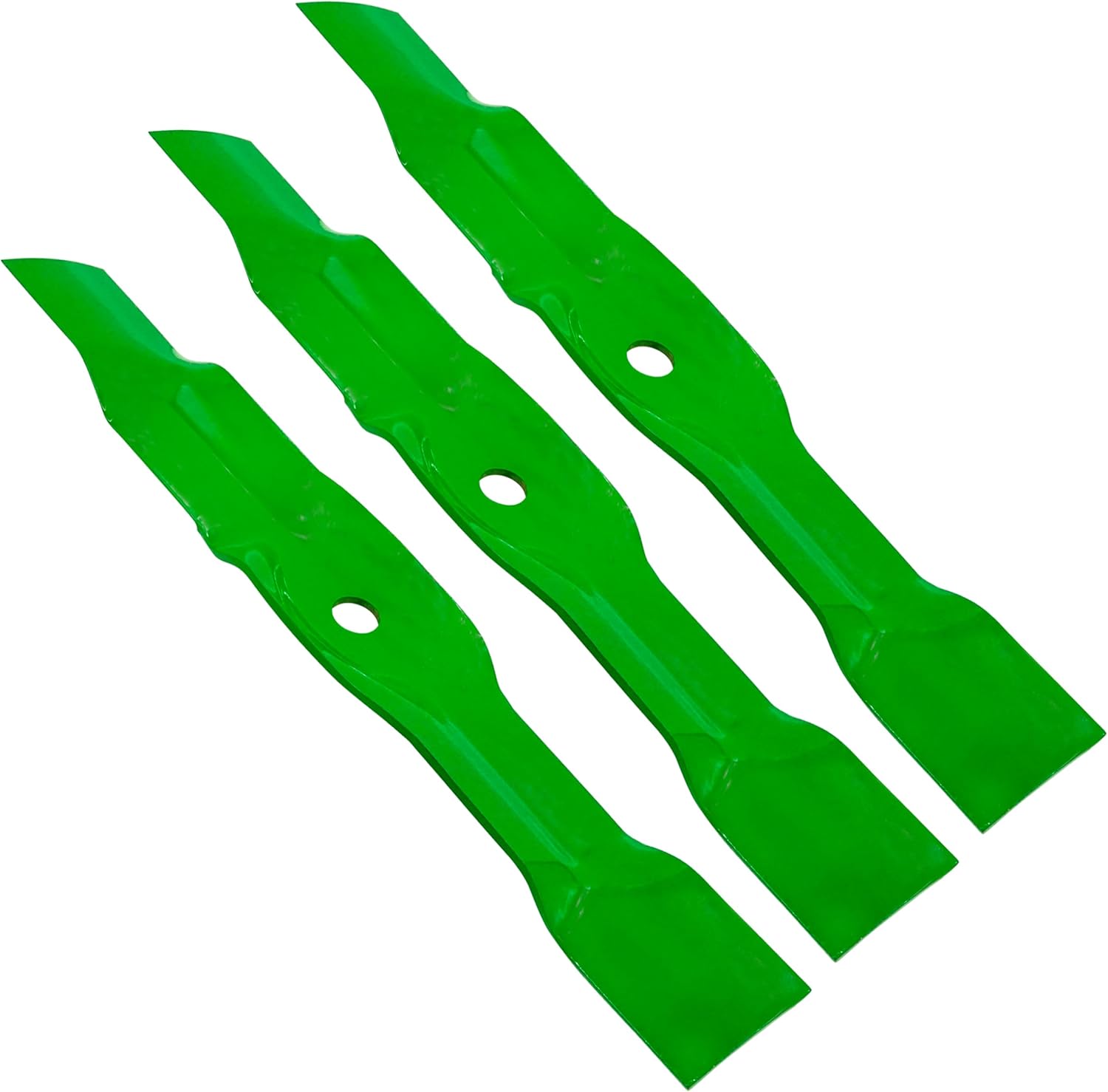 Caltric M177791 54" Deck Mulching Blade Compatible with John Deere X380 X384 Z325E Z330M Z330R Z375R Z515E Z525E X390 X394 X570 X580 X584 X590 Z530M Z535M Z540M Ztrak