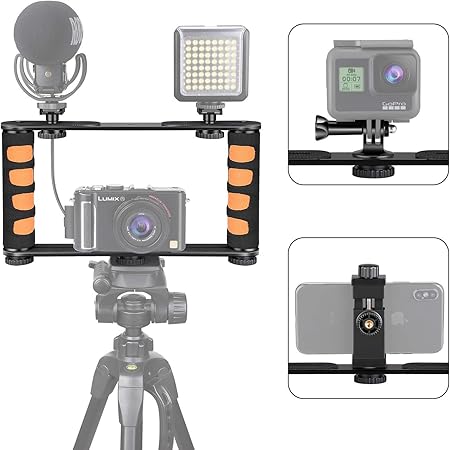 Iphone Camera Grip Zeadio Camera Smartphone Stabilizer, Portable