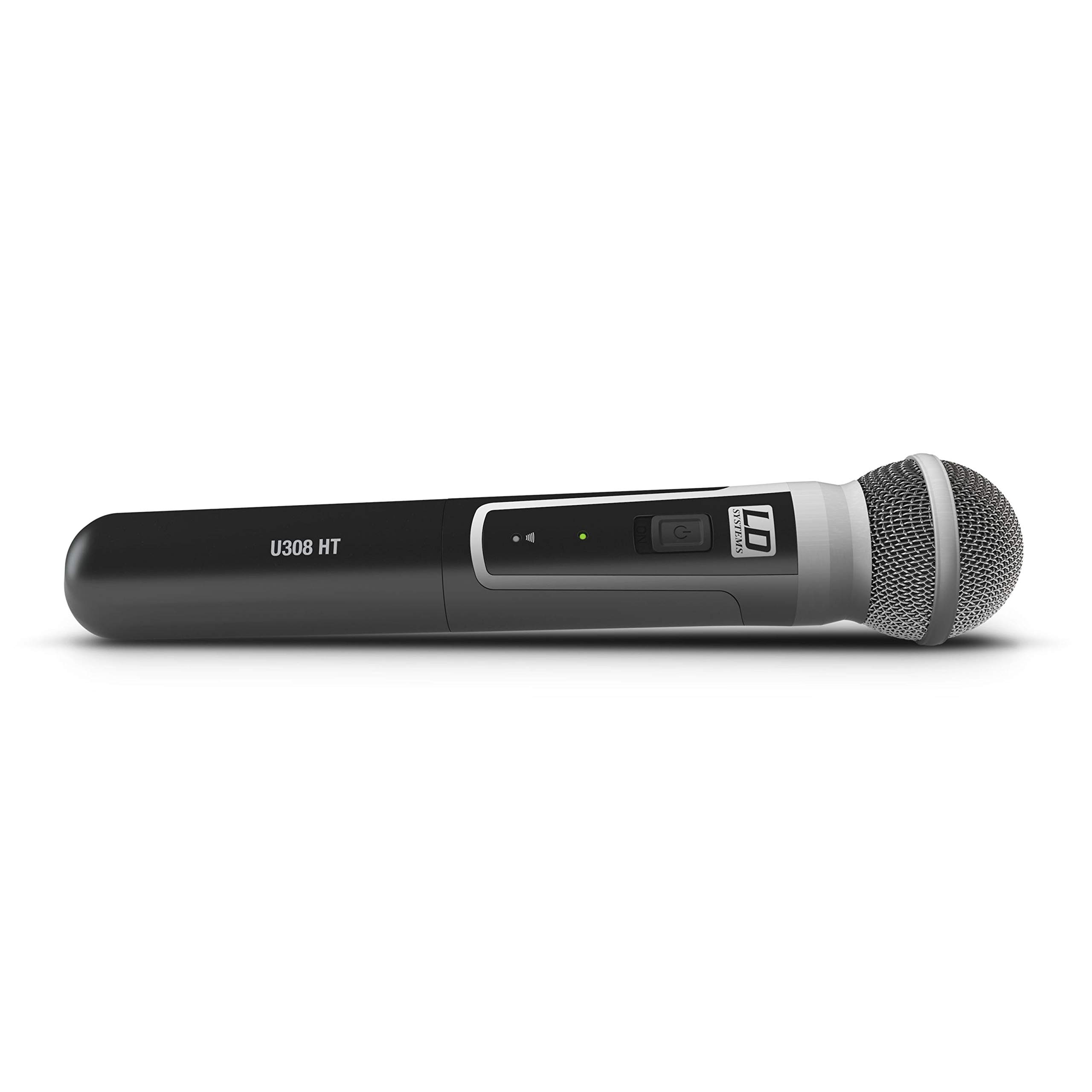 LD Systems U308 HHD - system radiowy z mikrofonem ręcznym dynamiczny - 863-865 MHz+ 823-832 MHz