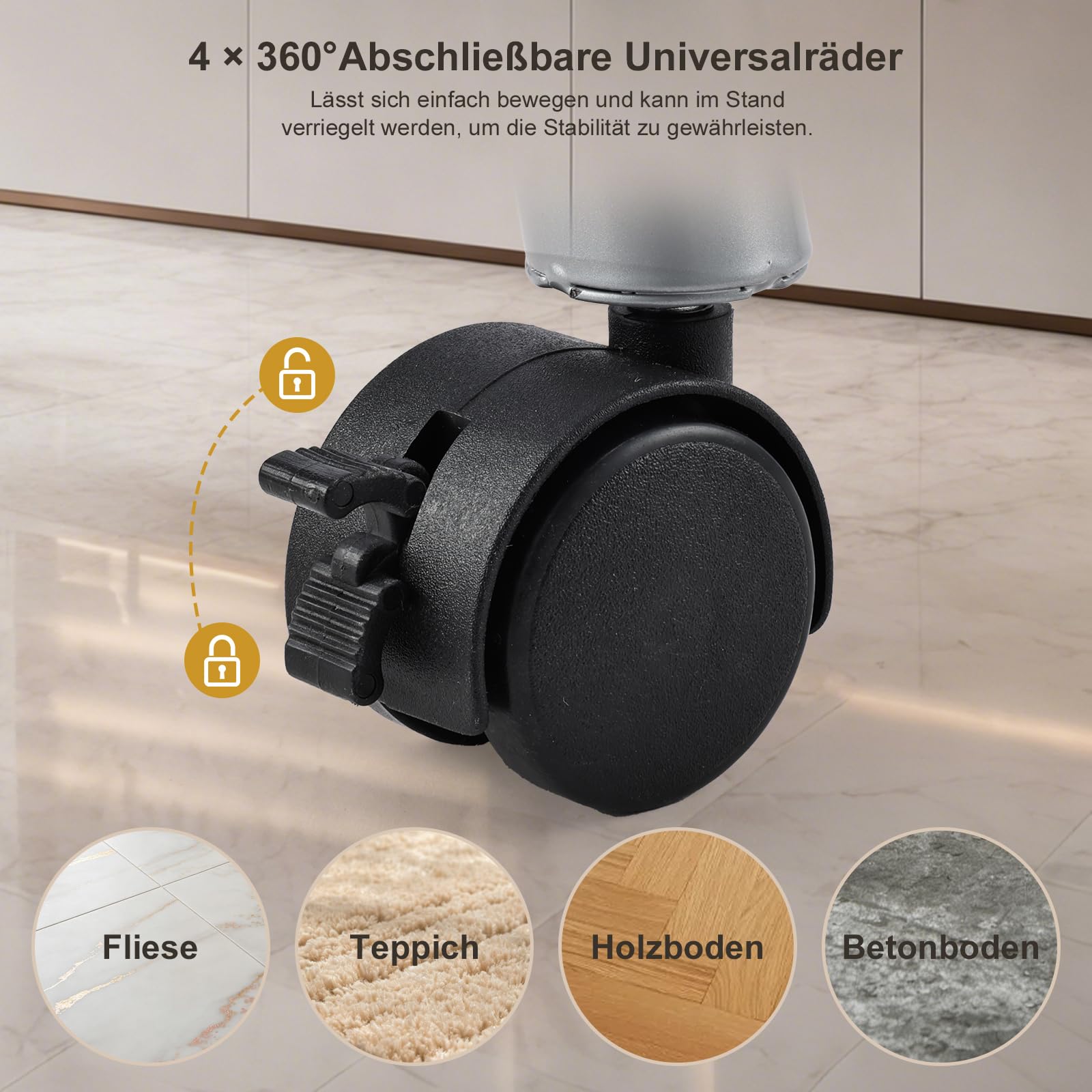 Faquenc Professioneller Maniküretisch mit Absaugung Nagelstaubsauger, Faltbar Nageltisch Maniküre Tisch Tragbaresmanikürtisch Mobilesmanikürtisch mit Rollen, Staubbeutel, Weiß