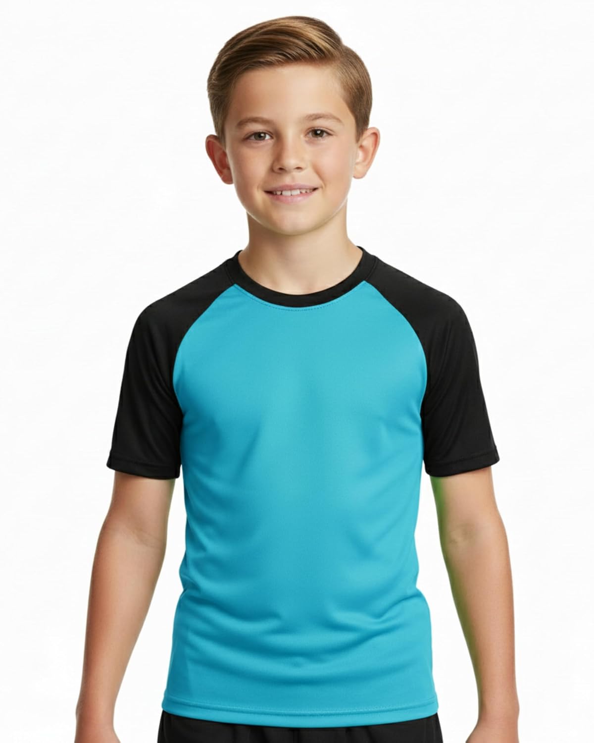 JUMPSLICE Kids Moisture-Wicking Activewear T-Shirt, Raglan Half Sleeve, Lightweight Quick-Dry Sports Jersey for Boys & Gir... - Review, Price and Buying Guide
