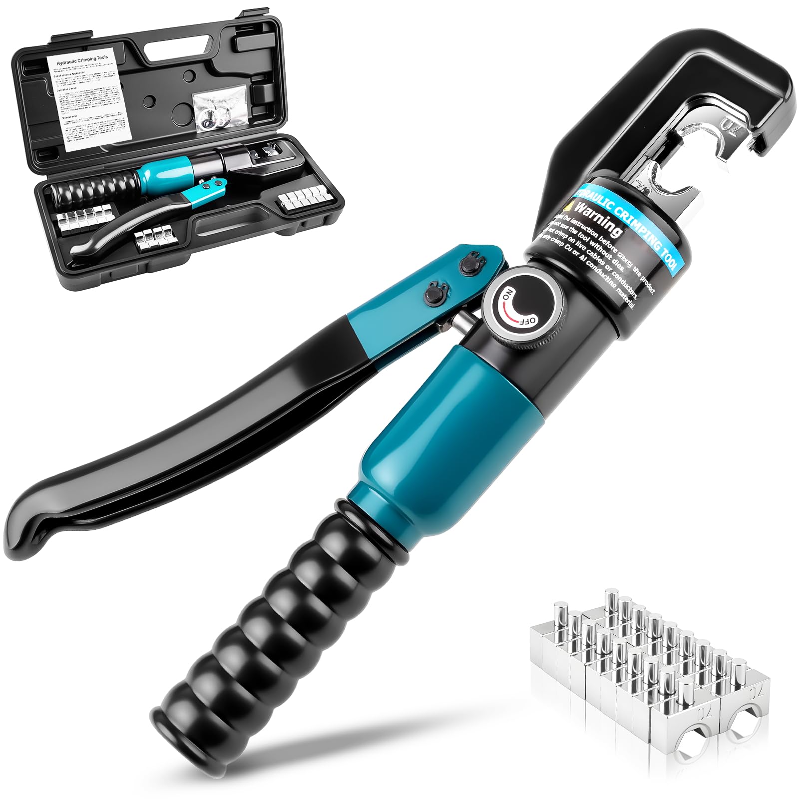 Pince à sertir hydraulique pour fixer solidement les cosses de batterie sans mauvais contact