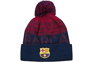 Cozy Barcelona Beanie for Young Fans