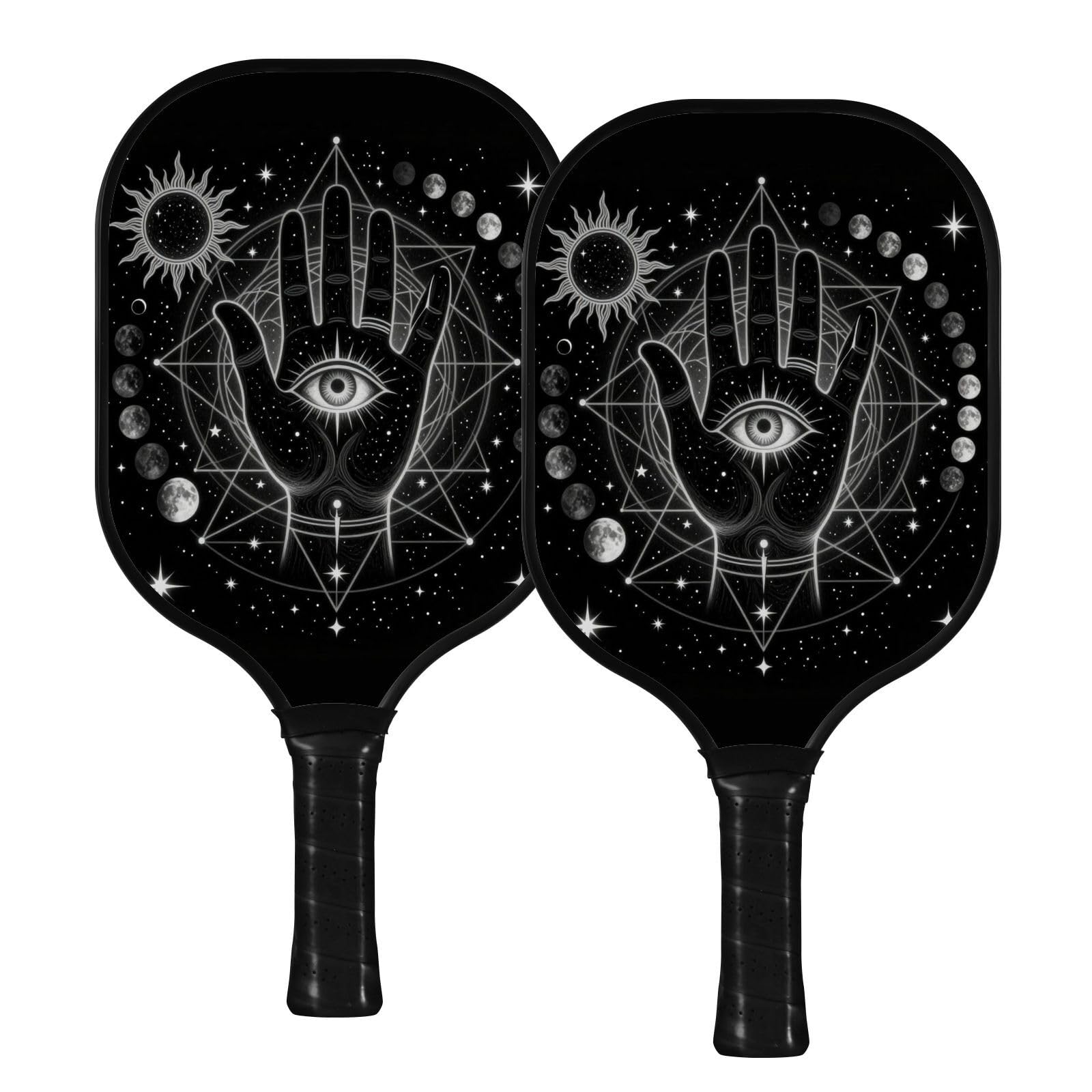 Hamsa Hand Evil Eye Fatima Moon Lekkie wiosła Pickleball