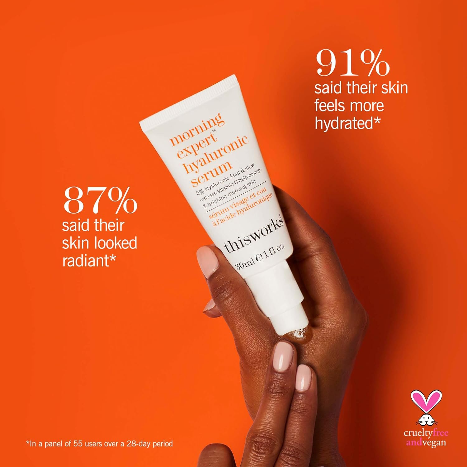 This Works Morning Expert Hyaluronic Serum 1 Oz