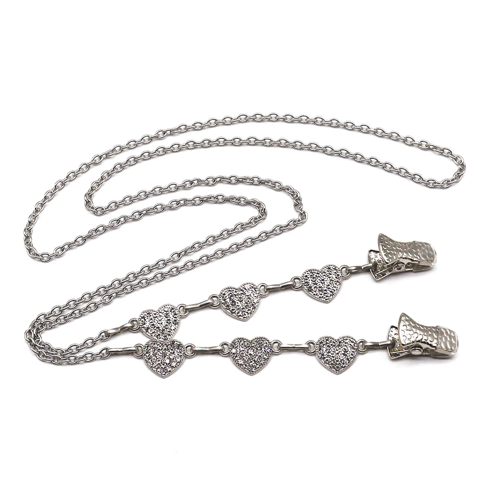 MimimelonRhinestone Glasses Chains For Women Eyeglasses Cord With Clip Sunglasses Strap Lanyard