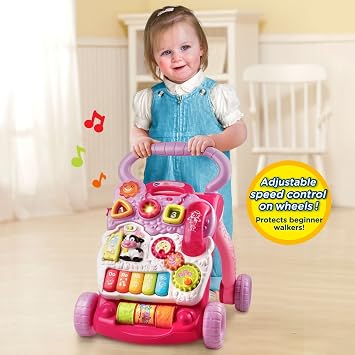 VTech Sit-to-Stand Learning Walker, Pink