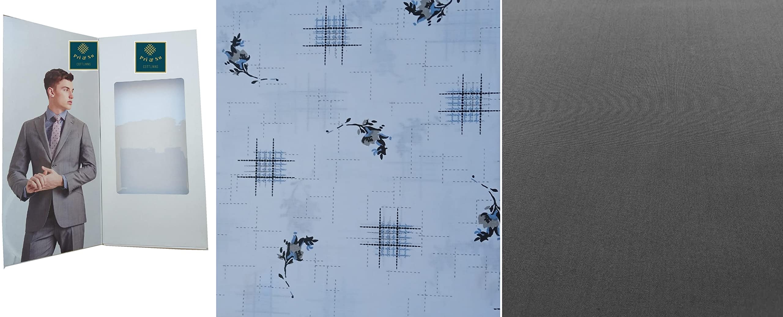 Pri & Su CottLinns Combo of Cotton Shirt 200010 & Trouser 90005-picture-38