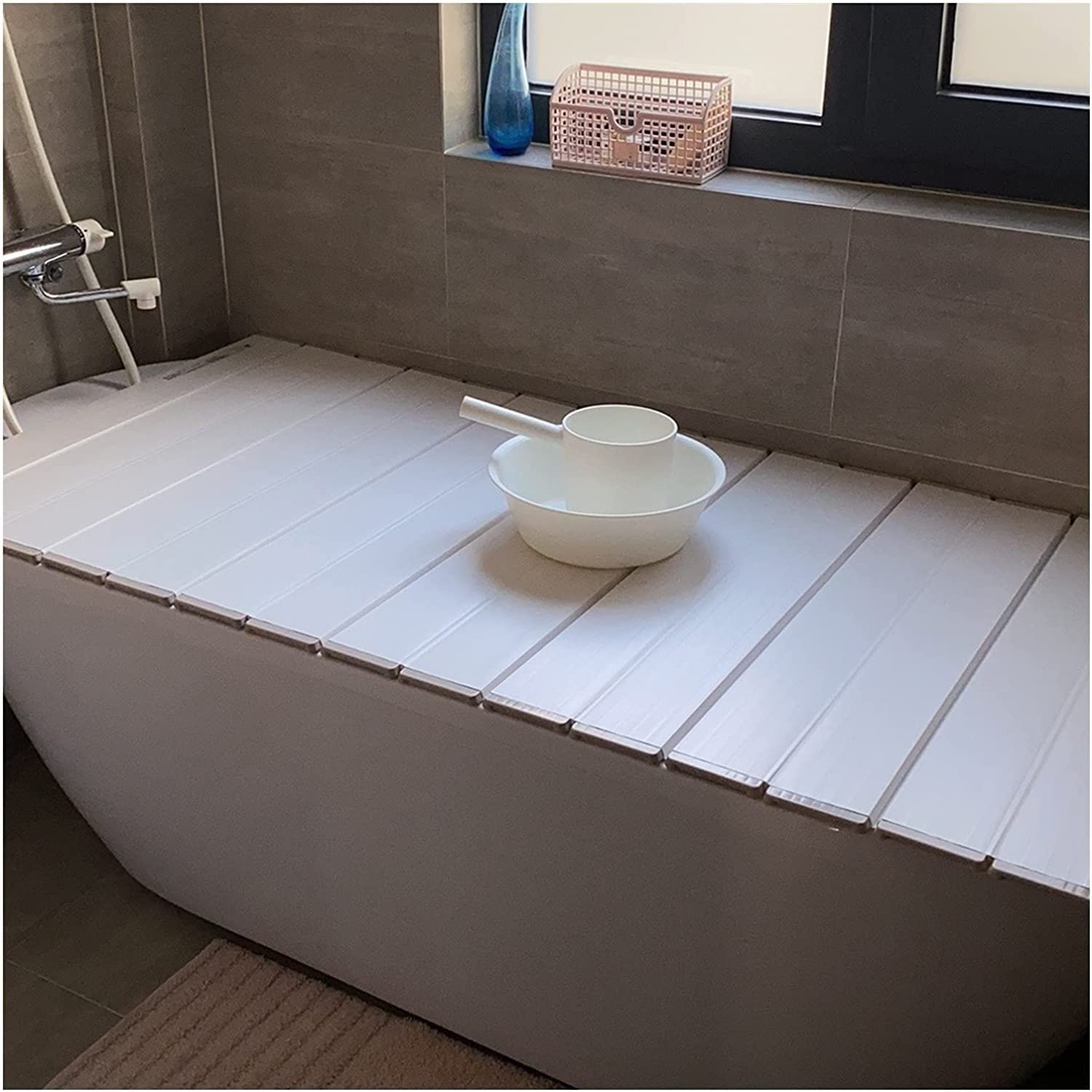 Couvercle d'isolation pour baignoire JATIBOSH pour un bain chaud relaxant