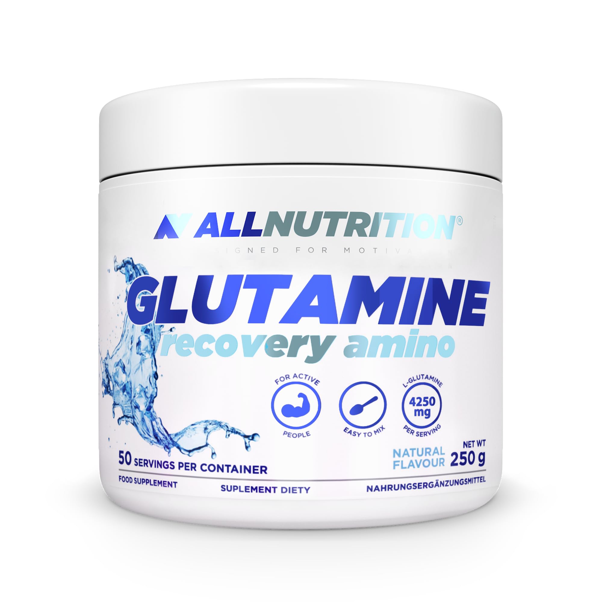 GLUTAMINE RECOVERY AMINO 250G NATURAL