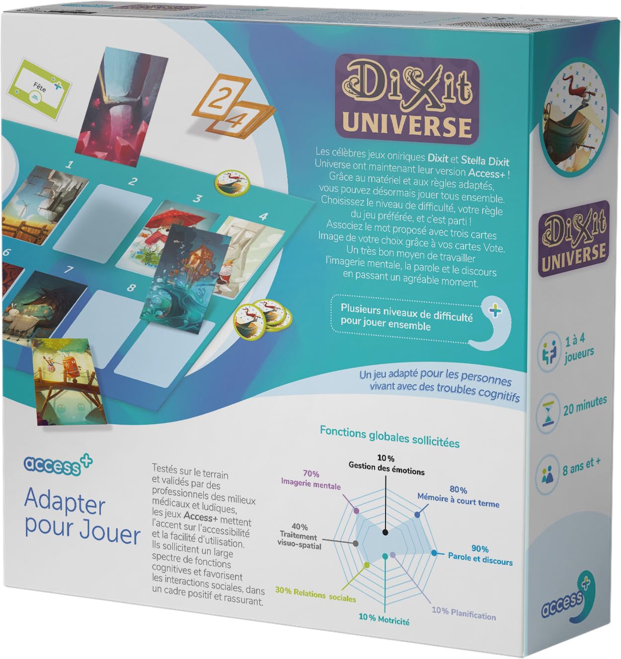 Asmodee | Dixit Disney, Gioco di Società da Tavolo (8-99 anni) – Centro Gioco Educativo
