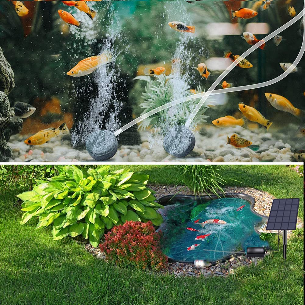 Pompe à Eau Actionnée Par Panneau Solaire Jardin Piscine étang Poisson Aquarium Fontaine 180L