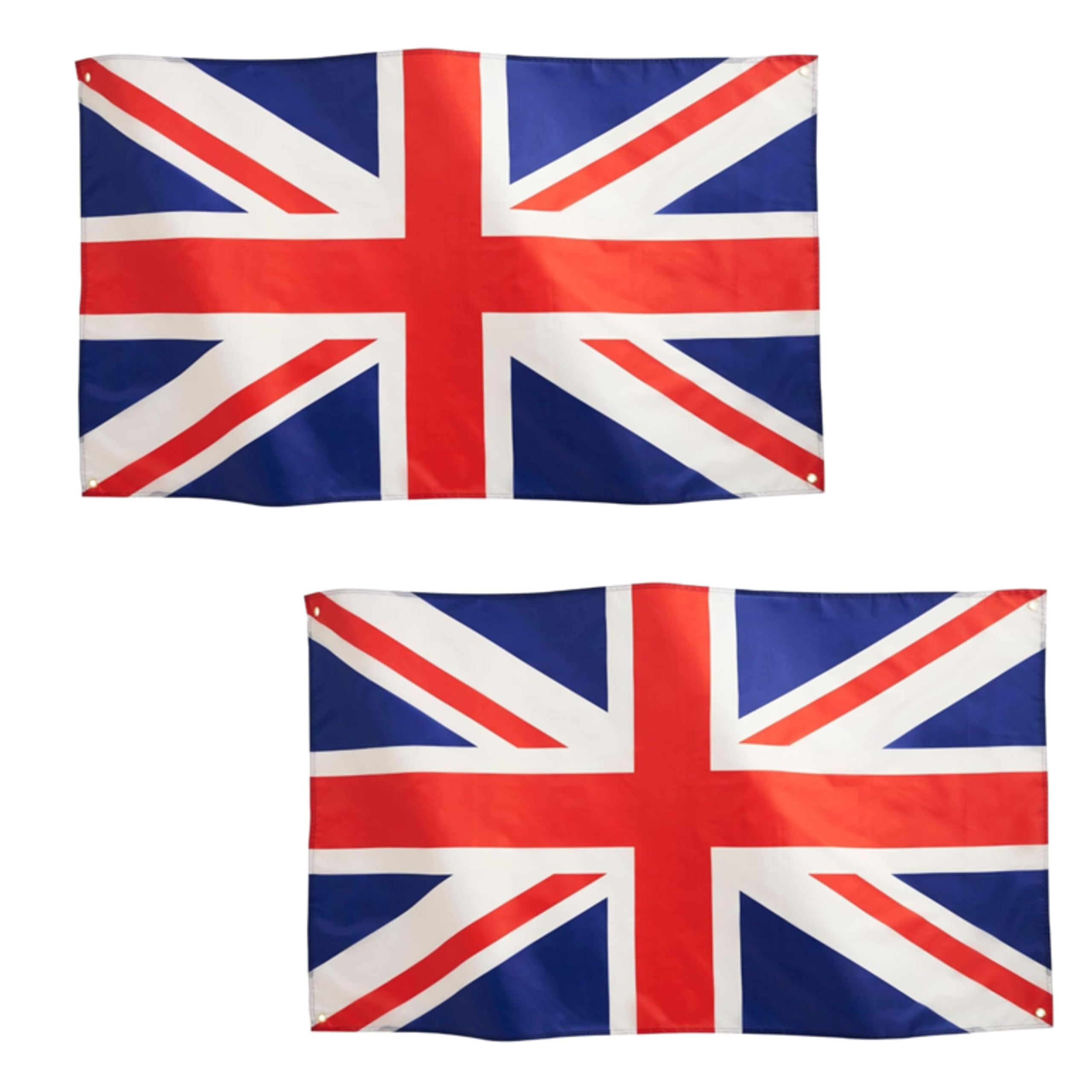 Noovaa 1 Flag 60 × 90 cm – Durable Polyester (United Kingdom x 2, 60x90cm)