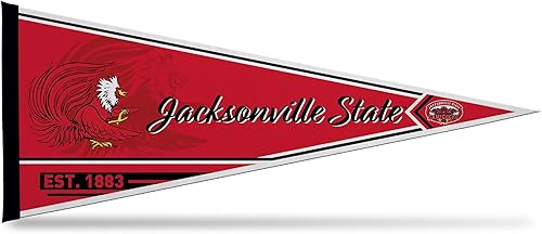 Vista 29 de Rico Industries NCAA Banderín Clásico de Fieltro para Decoración de Pared de 12" x 30" - Ideal para Decoración del Hogar/Dormitorio/Cueva de Hombre