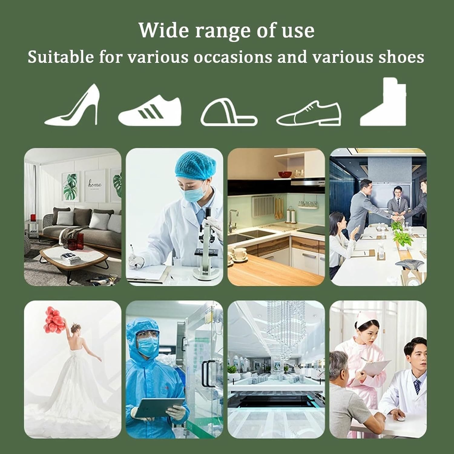 Automatic Shoe Cover, Portable Shoe Film Machine with 4 Rolls Shoe Film, Foot Protectors Machine, Shoe Films Shoe Membrane Dispenser
