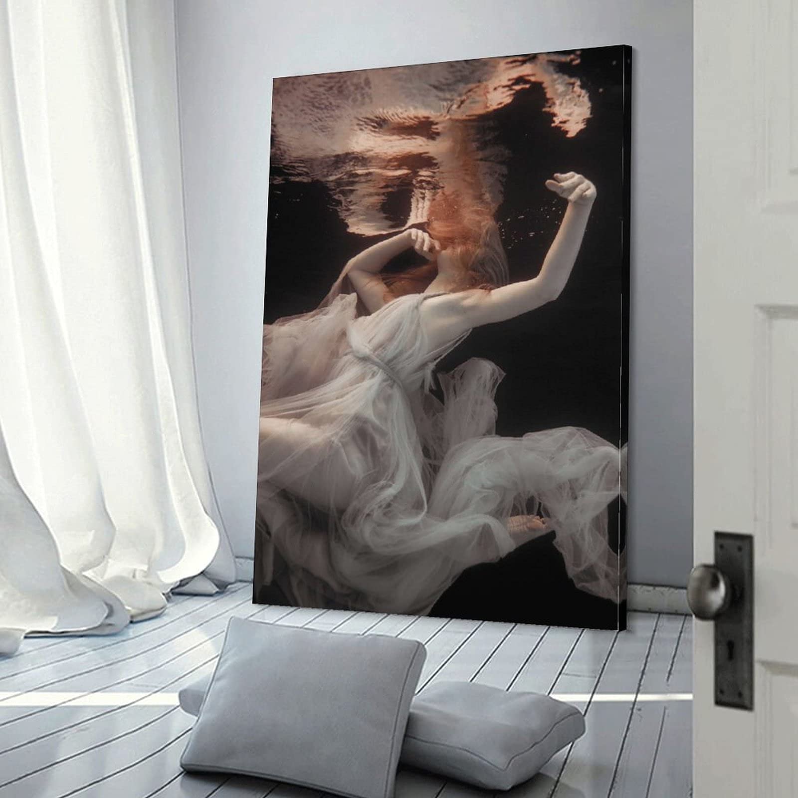 Póster etéreo de la diosa griega para habitación, póster estético, pintura decorativa, lienzo para pared, póster para sala de estar, dormitorio, 40 x 60 cm