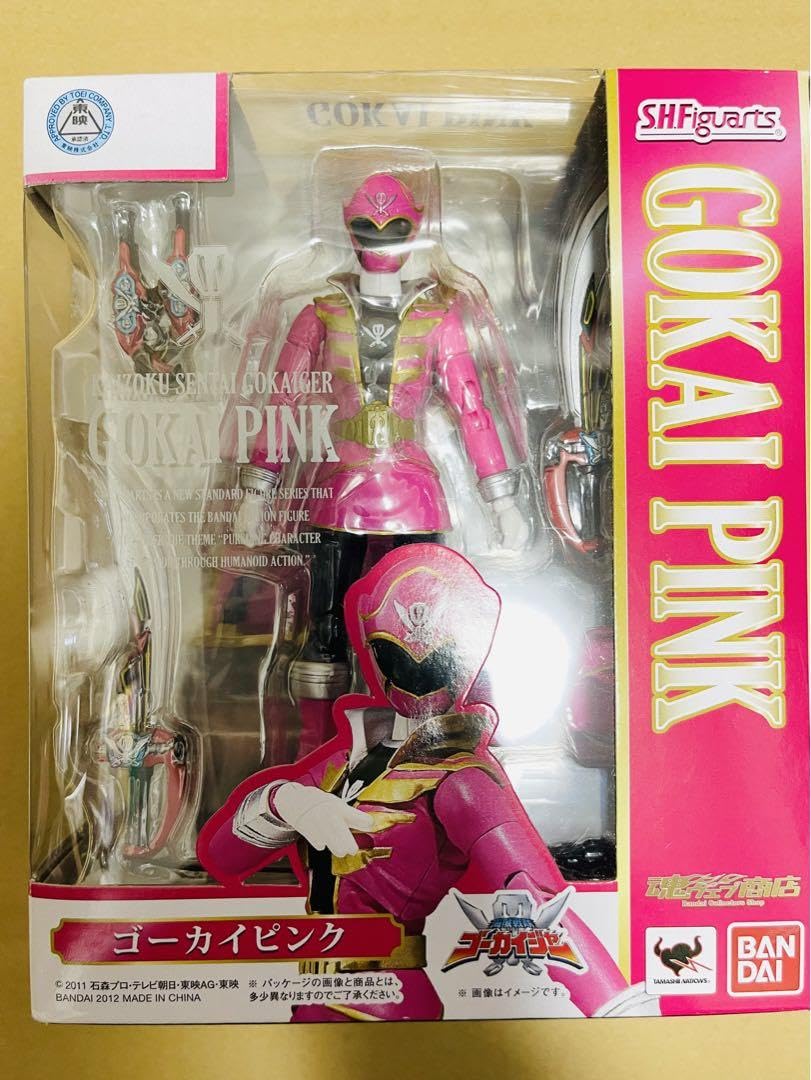 Amazon.co.jp: S.H.フィギュア 海賊戦隊ゴーカイジャー ゴーカイピンク