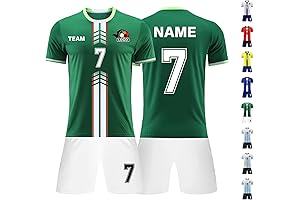 Elite Laifu Custom Soccer Jersey Set: Sublimated, Personalized Soccer Uniforms for Kids and Adults