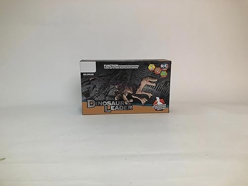 Miniatura 8 de FRUSE Juguetes de dinosaurio jurásico con control remoto para niños, juguete de robot de dinosaurio velociraptor de 2.4 Ghz, luz LED, para caminar,