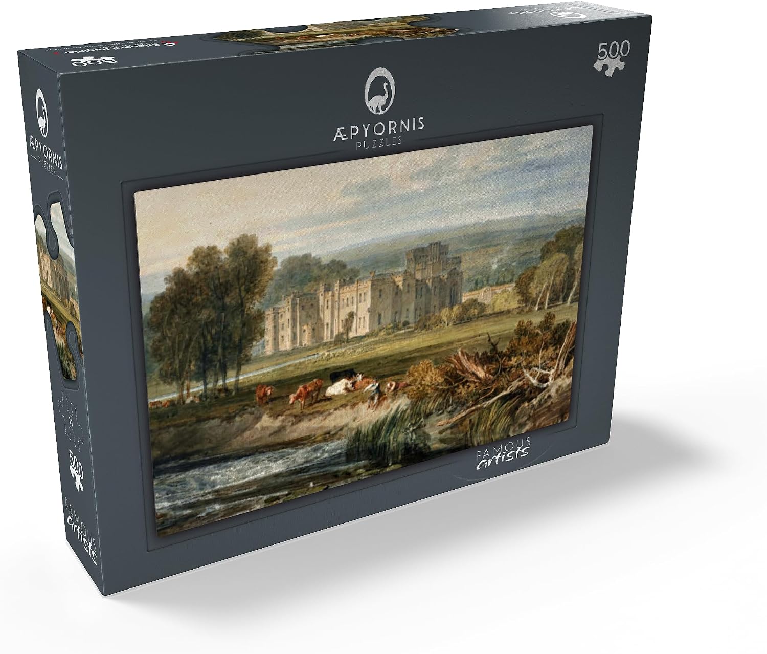 MyPuzzle View of Hampton Court, Herefordshire, from The Southeast - Premium 500 Piece Jigsaw Puzzle for Adults