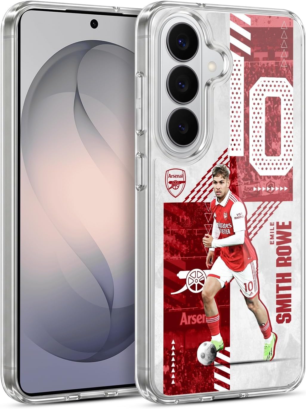 Head Case Designs Officially Licensed Arsenal FC Martin Ødegaard 2022/23 First Team Gel Case [Military Grade Protection] Compatible with Samsung Galaxy S24 Ultra 5G and Compatible with MagSafe