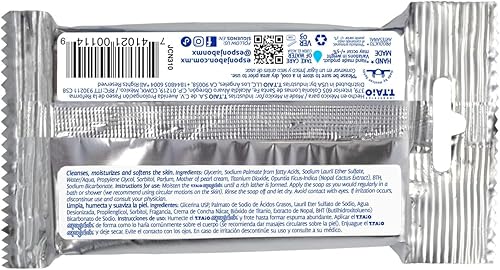 Mother of Pearl Soap Sponge 5-Pack - Bath Scrubber & Exfoliator(Cream,5 Pack)