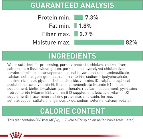 Miniatura 6 de Royal Canin Feline Care Nutrition - Pan de cuidado digestivo en salsa en lata para gatos, lata de 5.1 onzas (24 unidades)