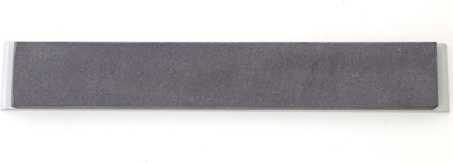 Belgian Blue Whetstone (6 x 1 x 0.25 Belgian Natural Sharpening Stone of Estimated 4000 grit with Aluminum Mounting) for Edge Pro