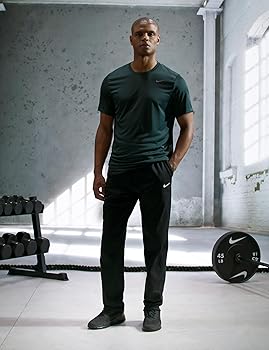 Amazon.com: Nike Men's Therma Therma-Fit Open Hem Fitness Pants