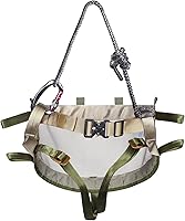 Vista 3 de Tree Saddle for Hunting: Lightweight Hammock Tree Saddle, Ultra Comfortable Padded Seat, Tree Saddle Hunting System, Includes Adjustable Bridge and
