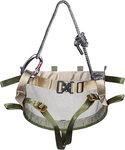 Miniatura 3 de Tree Saddle for Hunting Lightweight Hammock Tree Saddle, Ultra Comfortable Padded Seat, Tree Saddle Hunting System, Includes Adjustable Bridge and