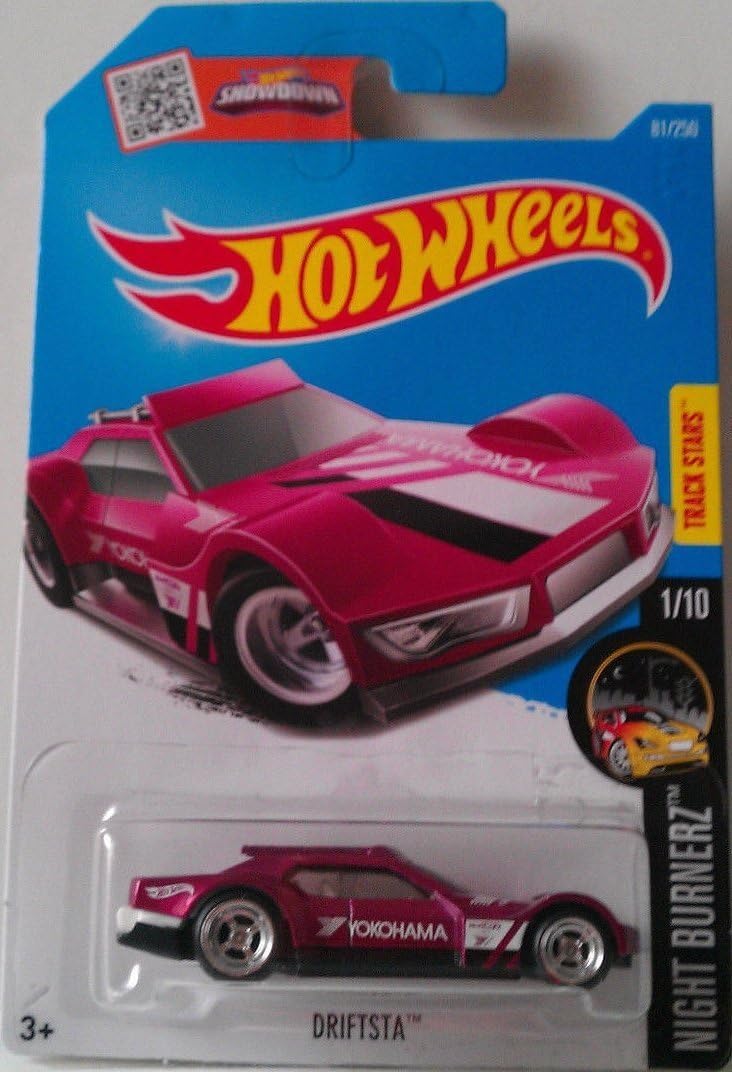 2016 Hot Wheels Super Treasure Hunt Night Burnerz 1/10 - Driftsta