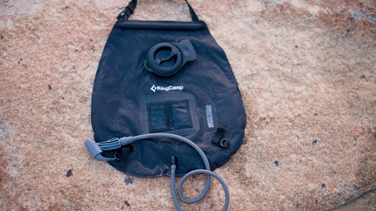 Amazon | KingCamp ポータブルシャワー シャワー 20L 簡易 手動式