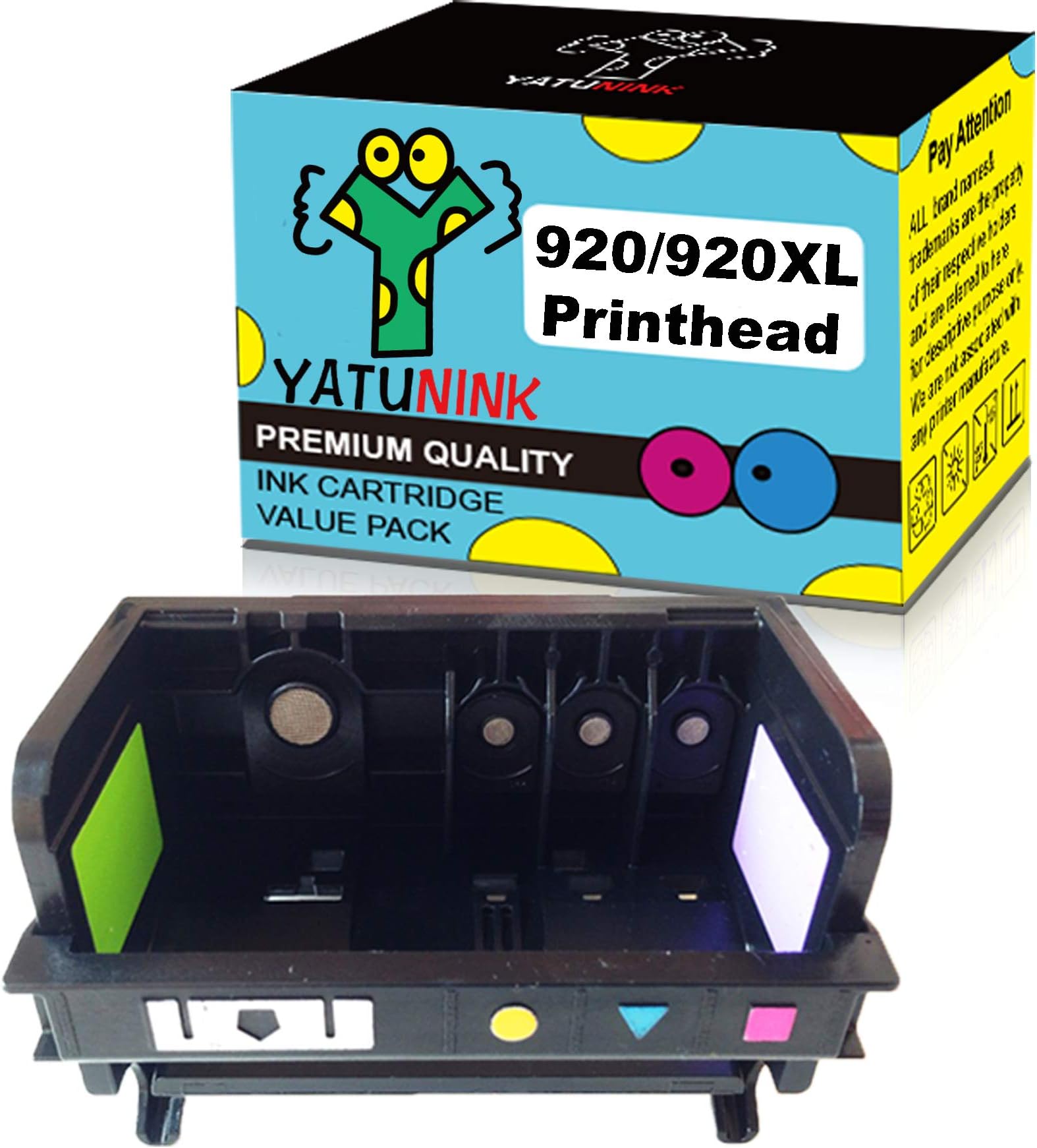 Remanufactured Printer Head Replacement for HP 920 Printhead 4 Slot Compatible for HP OfficeJet 6000 OfficeJet 6500 OfficeJet 6500A OfficeJet 7000 OfficeJet 7500A Printer (1 Pack)