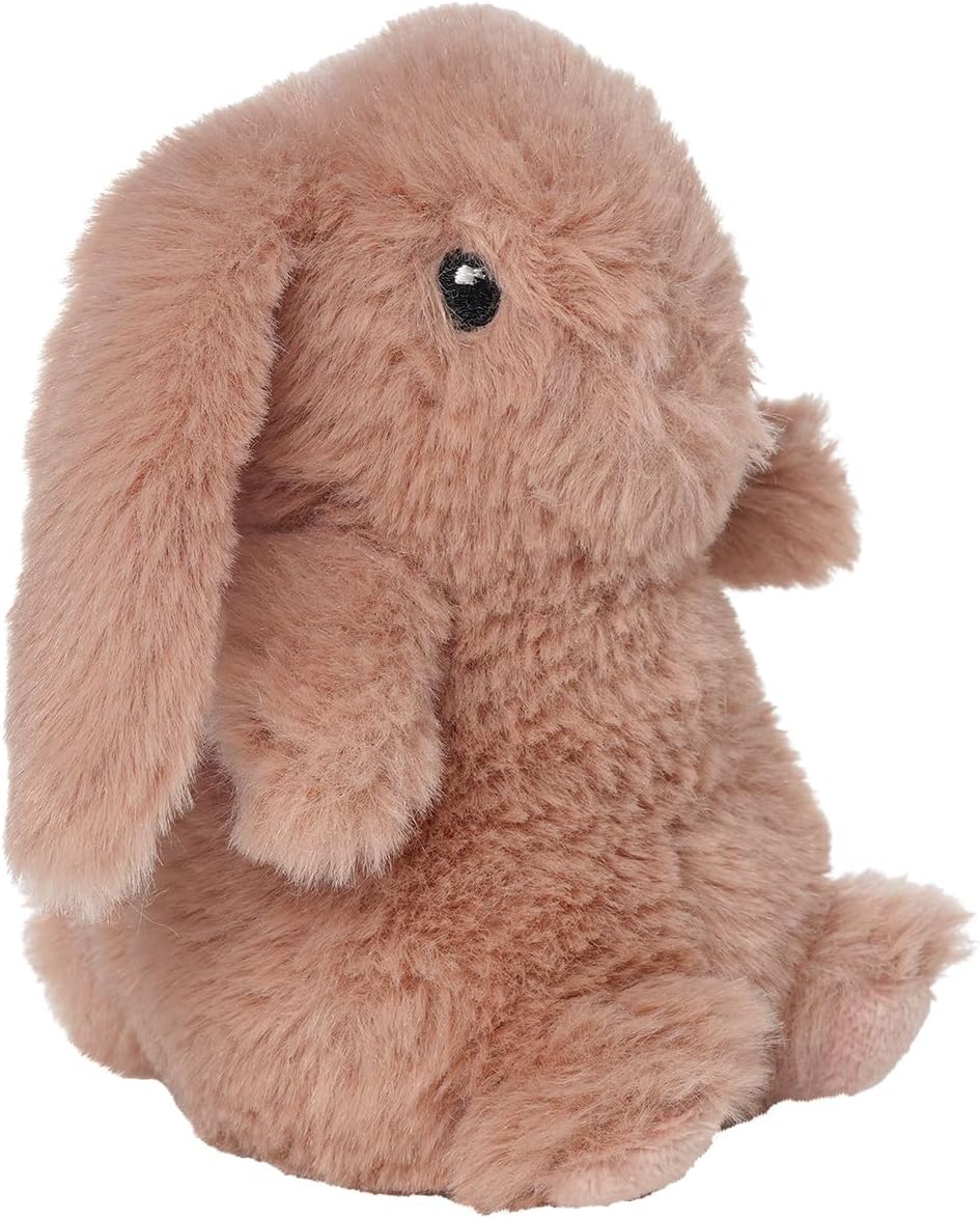 Manhattan Toy Bitty Buddies Nod Dusty Pink Baby Bunny Stuffed Animal, 6"
