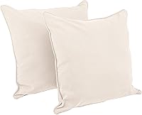 Vista 13 de Blazing Needles Almohadas de piso de sarga con cable (juego de 2), 25", lima Mojito