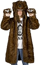 Workaholics Adult Unisex TV Show Official Bear Halloween Cosplay Costume Coat