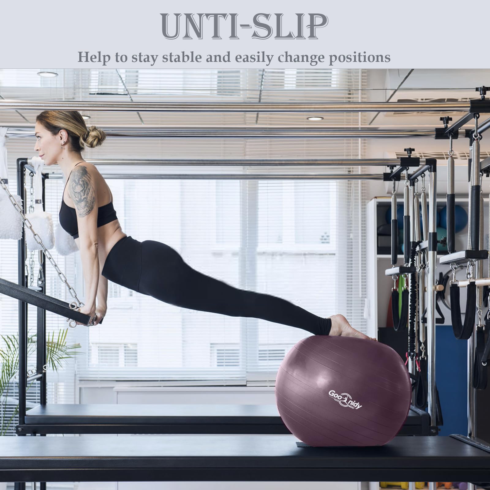 Gros Ballon Grossesse Gonflable, Swiss Ball Chaise Femme Enceinte Pour Pilates Gym Yoga Fitness, Ballon Assise Siege Bureau Adulte Ergonomique (Sport, Renforcement Musculaire & Kinesitherapie Dos)