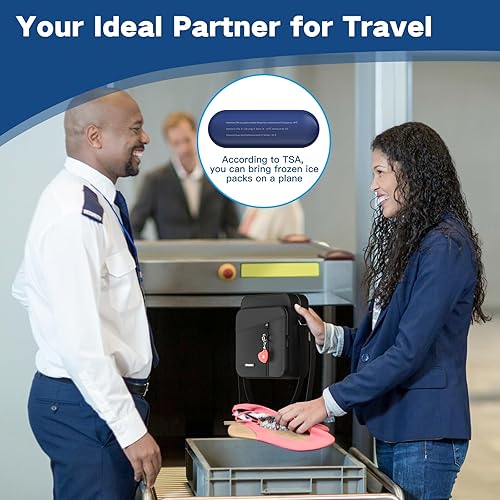 Miniatura 4 de Insulin Cooler Travel Case, Insulated Diabetic Supplies Organizer Bag with Shoulder Strap for Insulin Pen, EpiPen, Asthma Inhaler, Blood Glucose