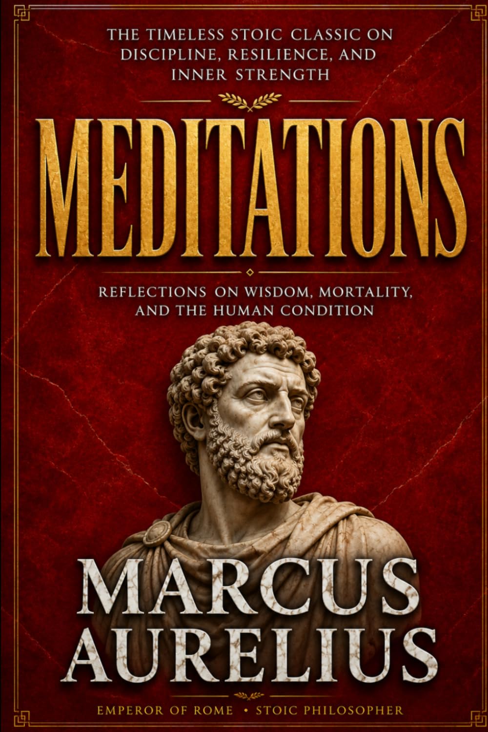 Meditations: A Stoic Guide to Wisdom, Discipline, and Inner Strength