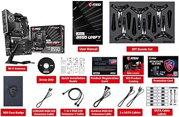 Amazon | MSI MEG B550 UNIFY ゲーミングマザーボード (AMD AM4、DDR4