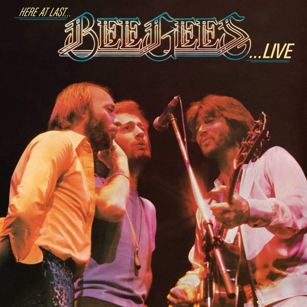 Bee Gees Doppel-Vinyl LP Here At Last... Live