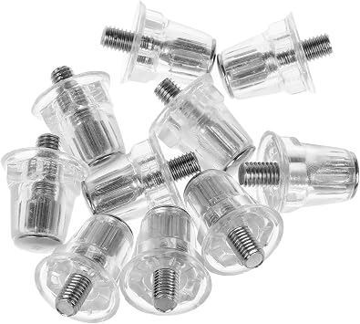 LIFKOME 10PCS Football Cleats Screw 13mm Soccer Shoes Studs Football Cleat Replacement Studs for Athletic Sneakers Competition