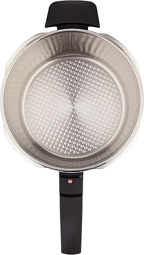 Miniatura 3 de Fisler 622-412-03-070-A Vitabit Premium Pressure Cooker, 1.0 gal (3.5 L), Gas Flame and Induction Compatible, For 2 to 3 People, 3 Pressure