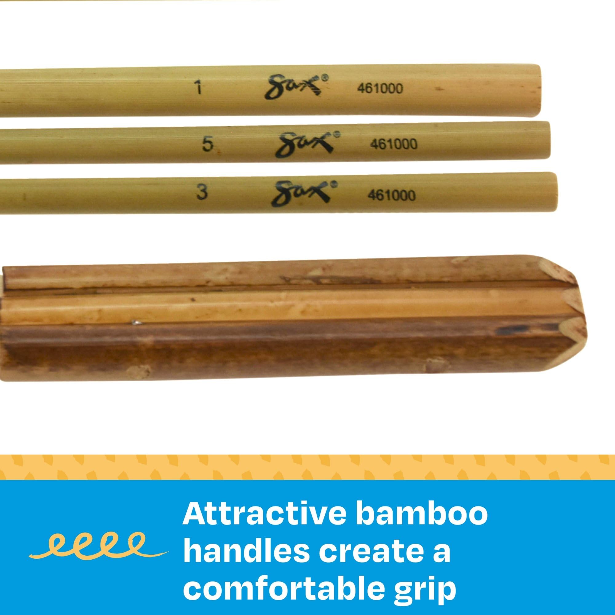 School Specialty Oriental Decorative Brush Set, Assorted Sizes, Set of 9 - 461000 - Image 8