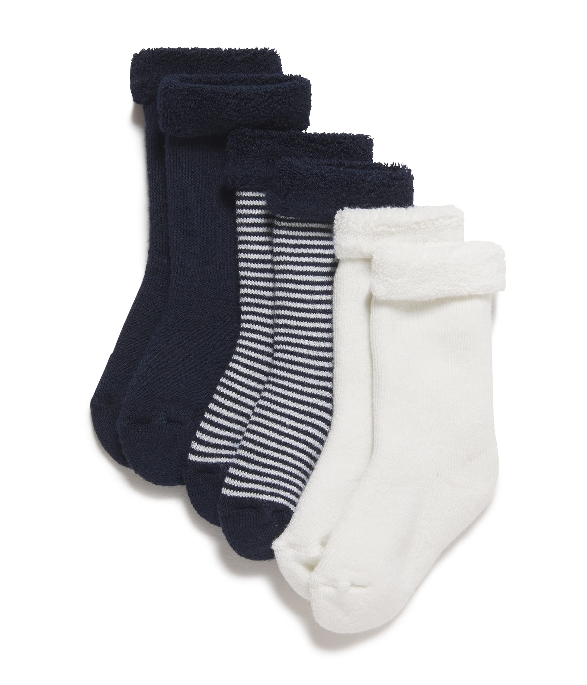 Petit Bateau A01fk Chaussettes Mixte bébé (lot de 3)