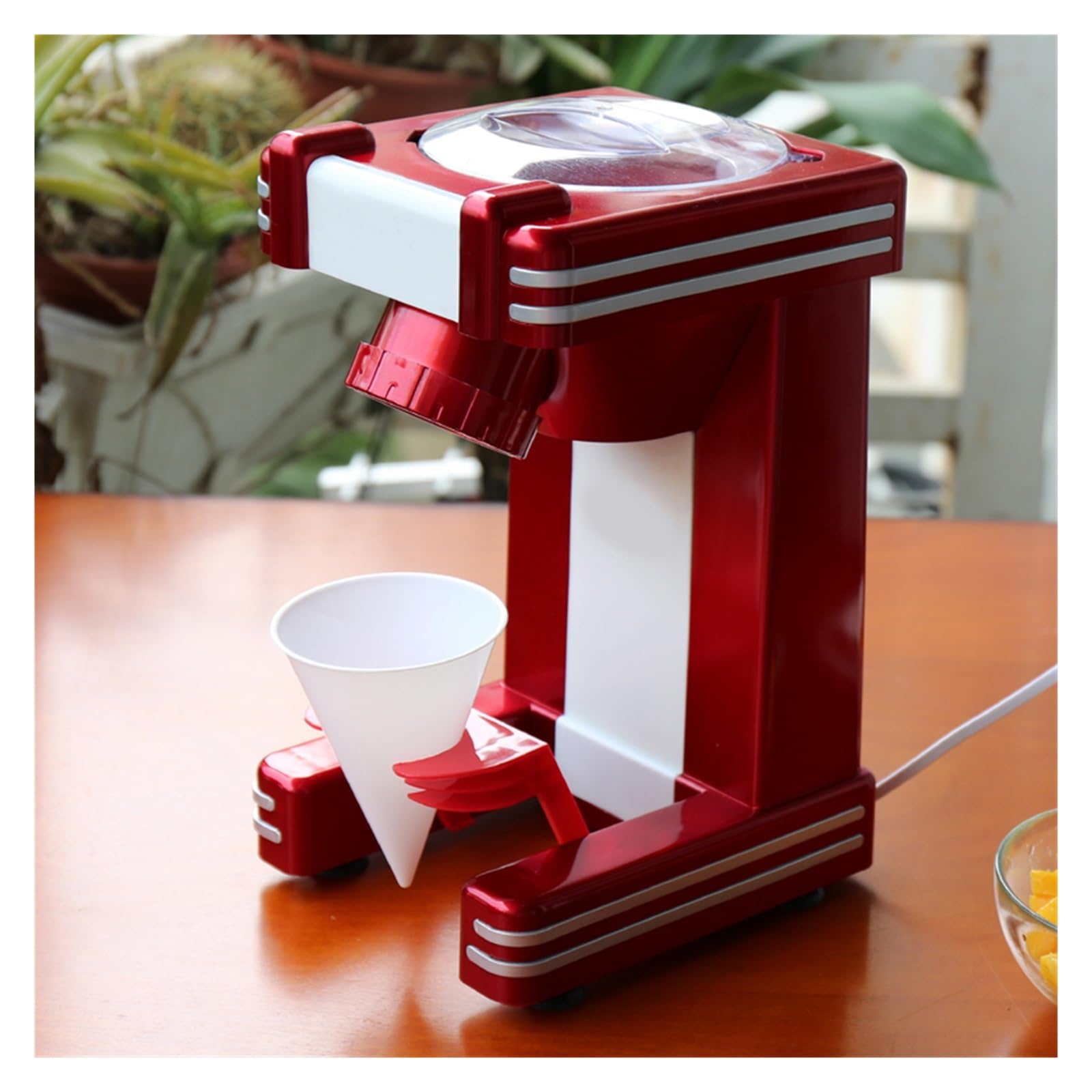 Amazon | 製氷機、 電動アイスクラッシャー、シュレッダースノーコーン