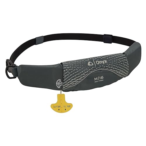 Onyx Belt Pack Manual Inflatable Life Jacket (PFD) for Stand