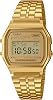 Casio Digital Wristwatch Vintage Series A158 Mens Womens Kids International Model Parallel Import, Bracelet Type