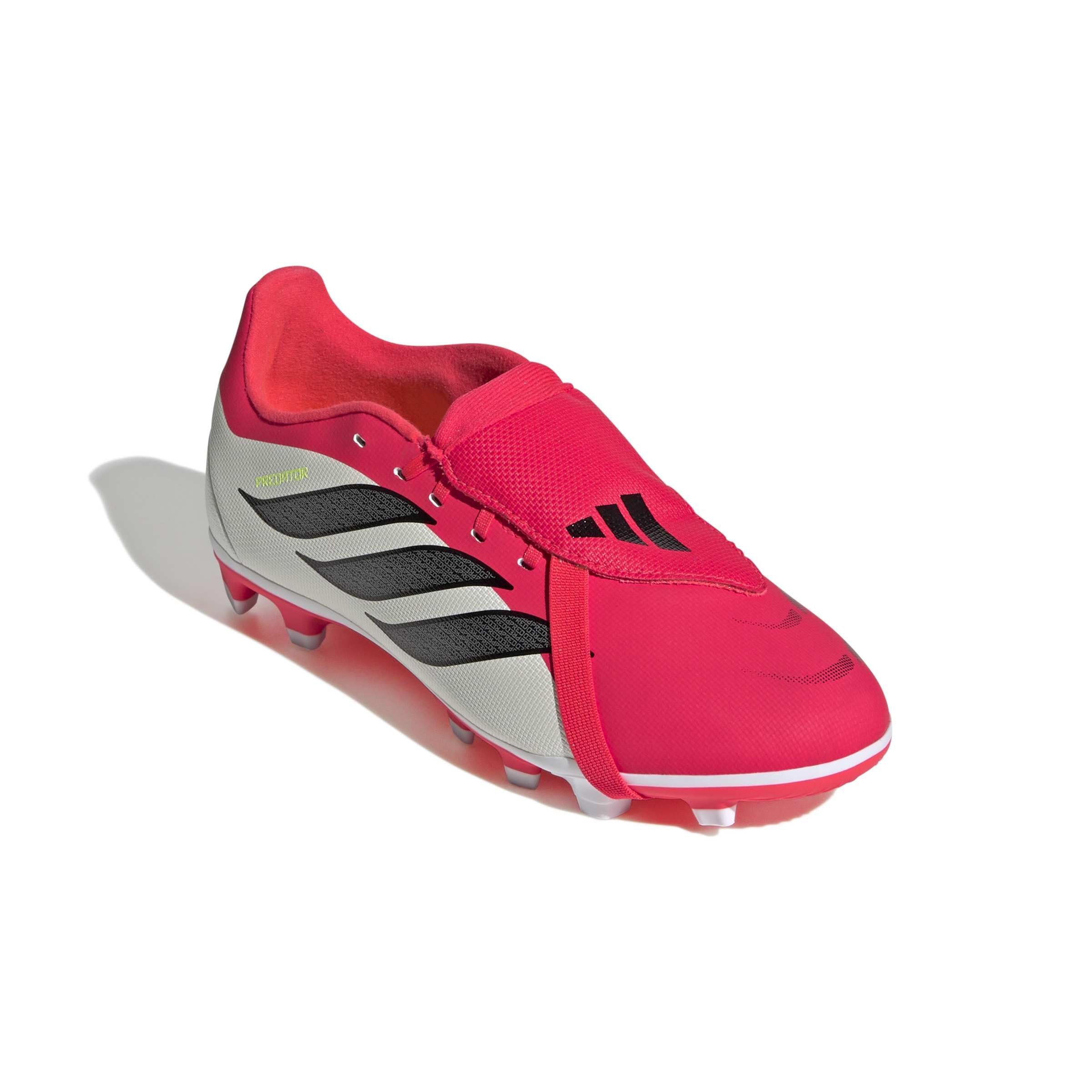 adidas Unisex Kids' Bota de fútbol con lengüeta Plegable Predator Club césped Natural seco/multisuperficie